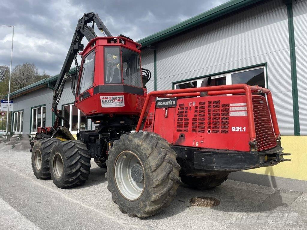 Komatsu 931.1 收穫機