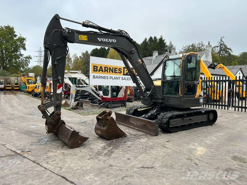 Volvo ECR 88 D 中型挖土機/掘鑿機/挖掘機 7t-12t