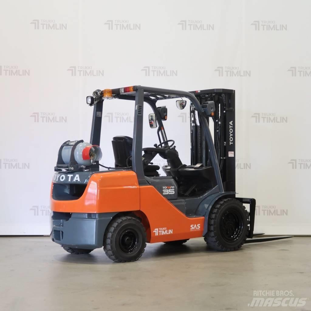 Toyota 02-8FGJF35 液化石油氣LPG卡車