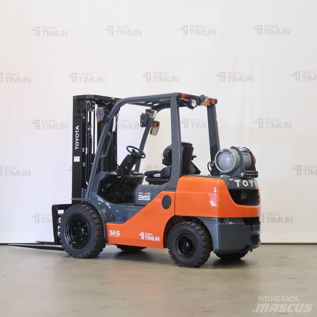 Toyota 02-8FGJF35 液化石油氣LPG卡車