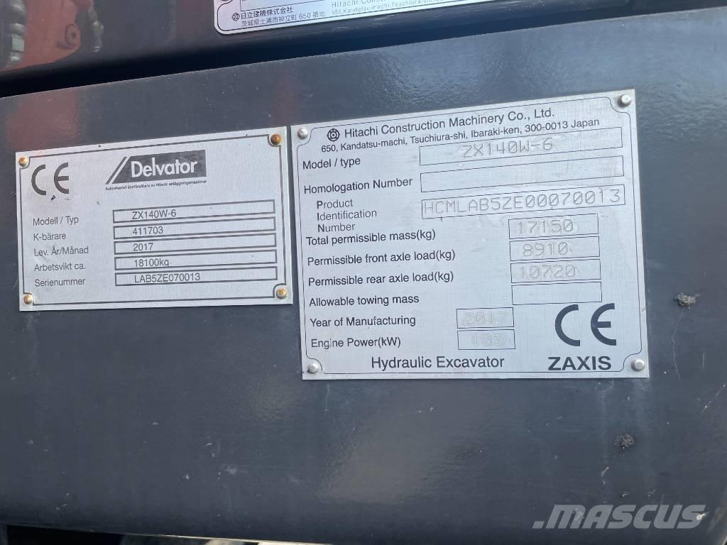 Hitachi 140W 旋轉式挖土機/掘鑿機/挖掘機