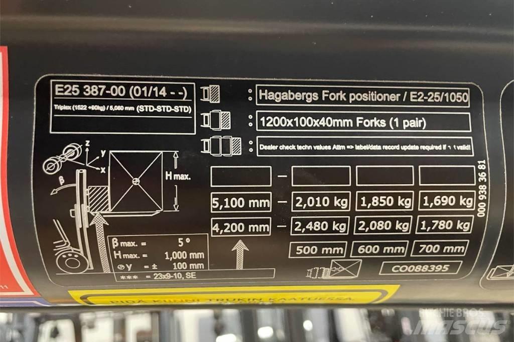 Linde E 25 電動堆高機