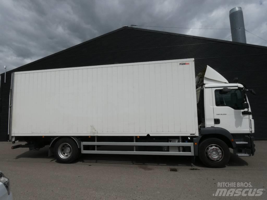 MAN TGM 18.290 貨箱式卡車