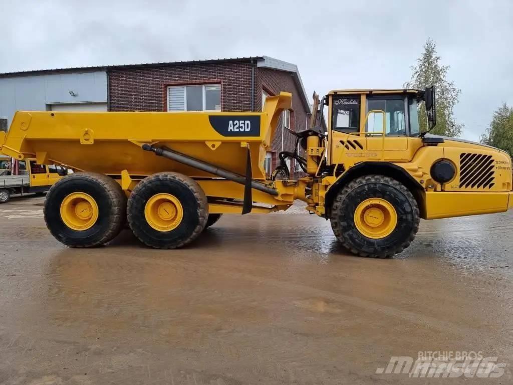 Volvo A 25 D 6X6 鉸接式起吊車