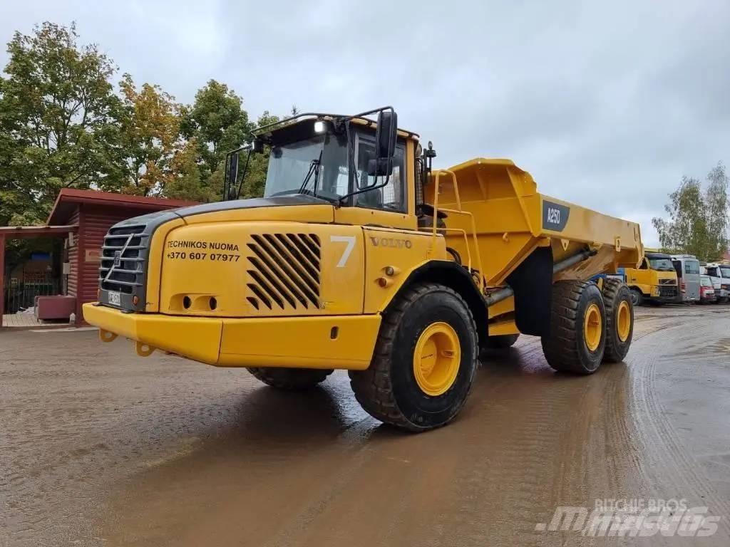 Volvo A 25 D 6X6 鉸接式起吊車