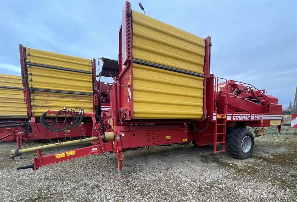 Grimme SE-75-55 馬鈴薯收穫機和挖掘機