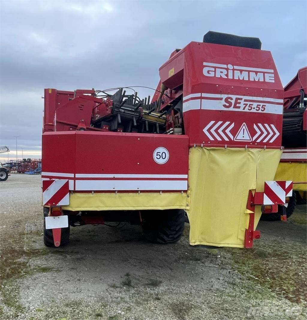 Grimme SE-75-55 馬鈴薯收穫機和挖掘機