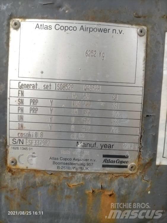 Atlas Copco QAS 500 柴油發電機