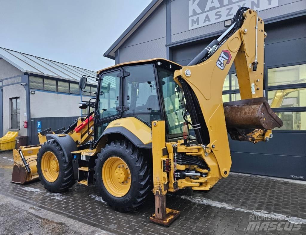 CAT 444 E 反鏟裝載機