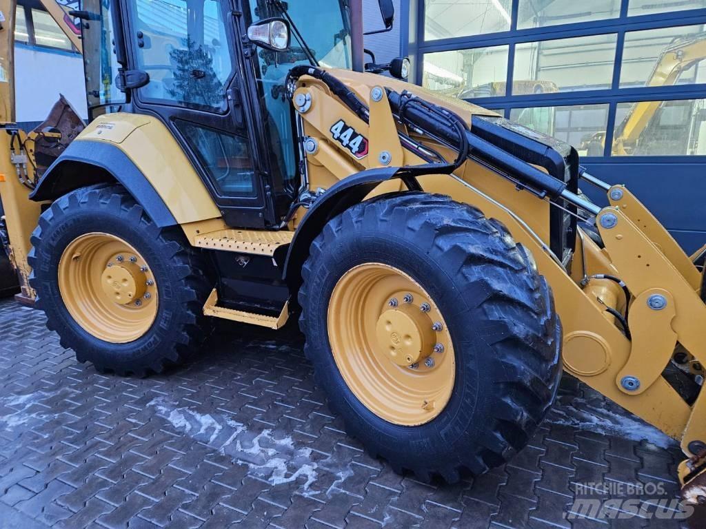 CAT 444 E 反鏟裝載機