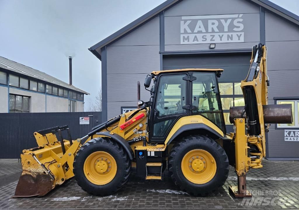 CAT 444 E 反鏟裝載機