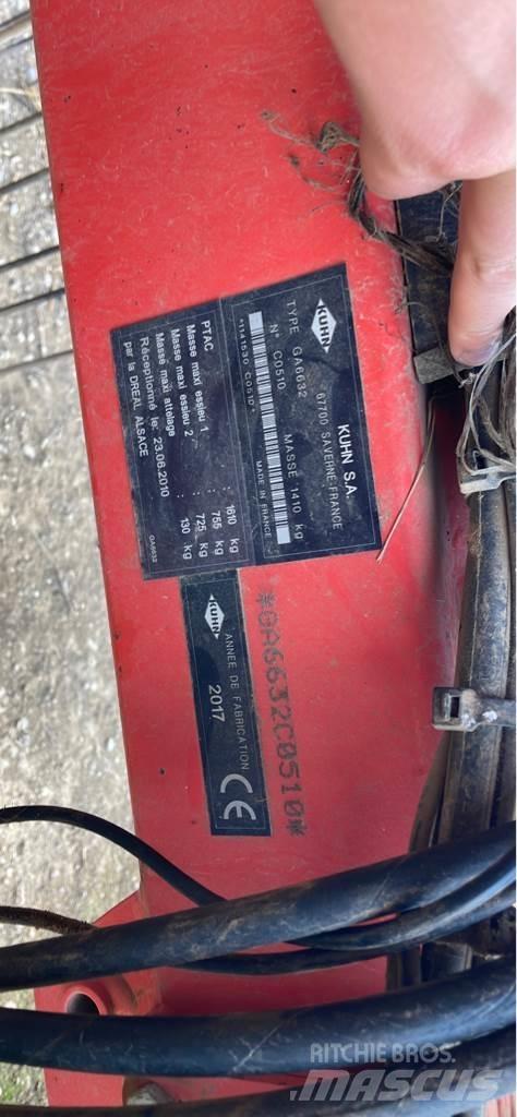 Kuhn GA 6632 堆草機