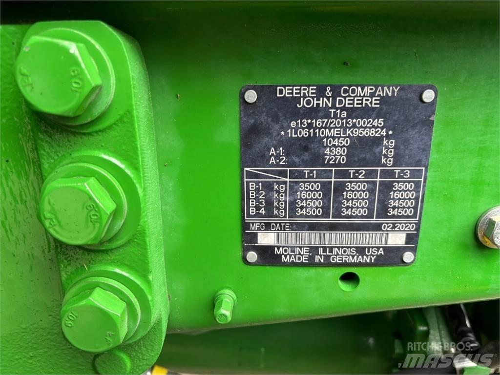 John Deere 6110M 曳引機