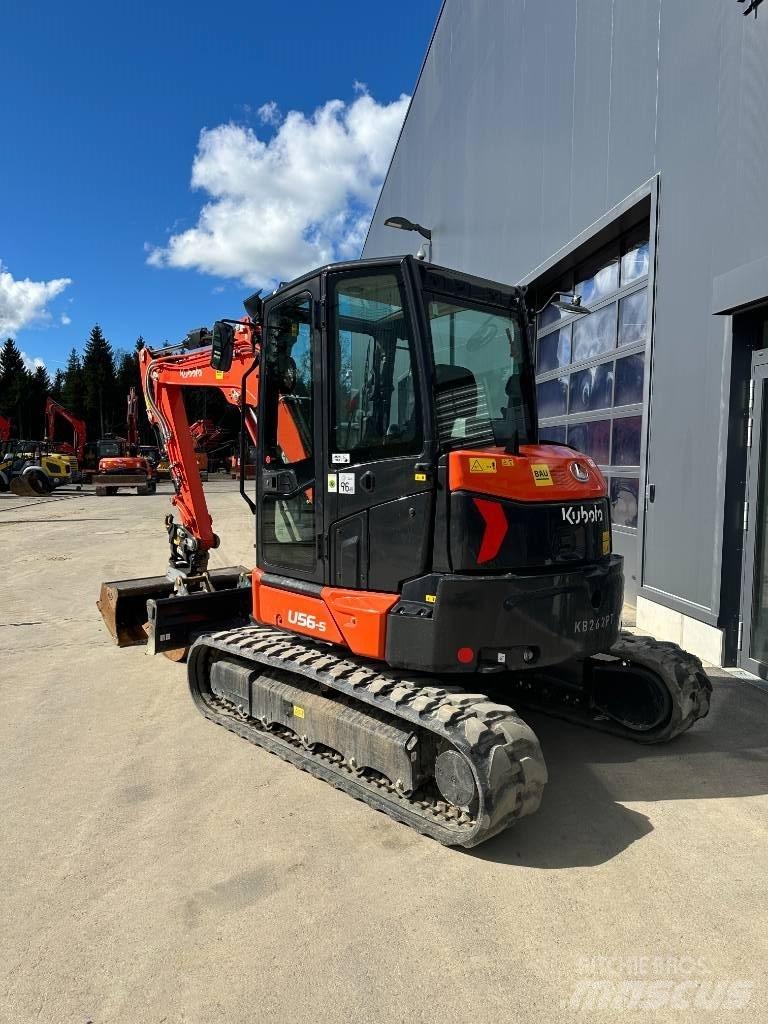 Kubota U 56-5 小型挖土機/掘鑿機<7t(小型挖掘機)