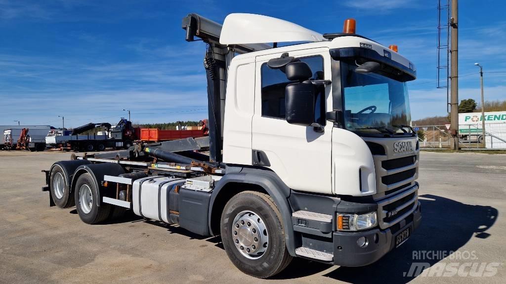 Scania P410 6X2 吊鉤式起重車