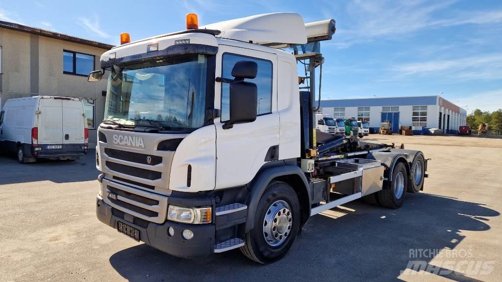 Scania P410 6X2 吊鉤式起重車