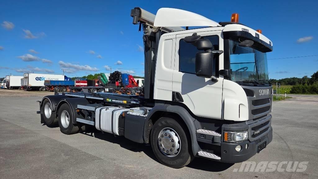 Scania P410 6X2 吊鉤式起重車