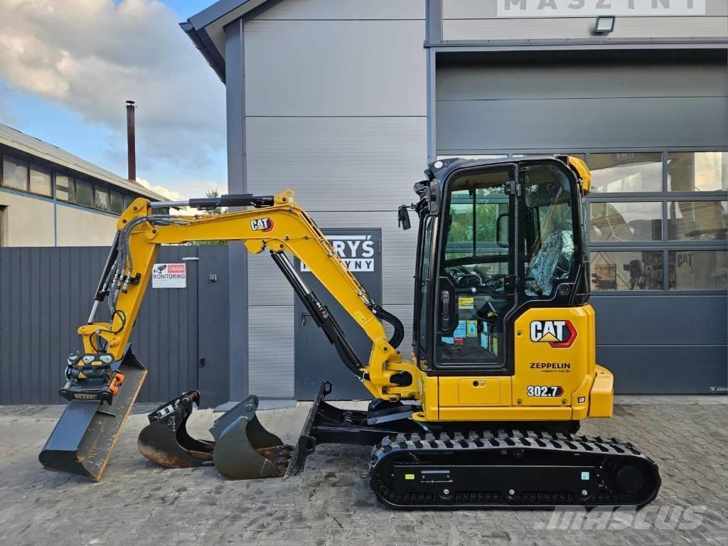 CAT 302.7 CR 小型挖土機/掘鑿機<7t(小型挖掘機)