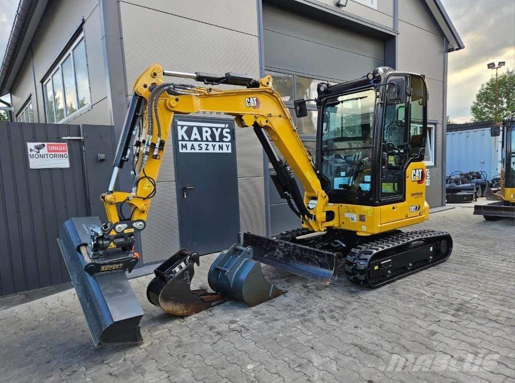 CAT 302.7 CR 小型挖土機/掘鑿機<7t(小型挖掘機)