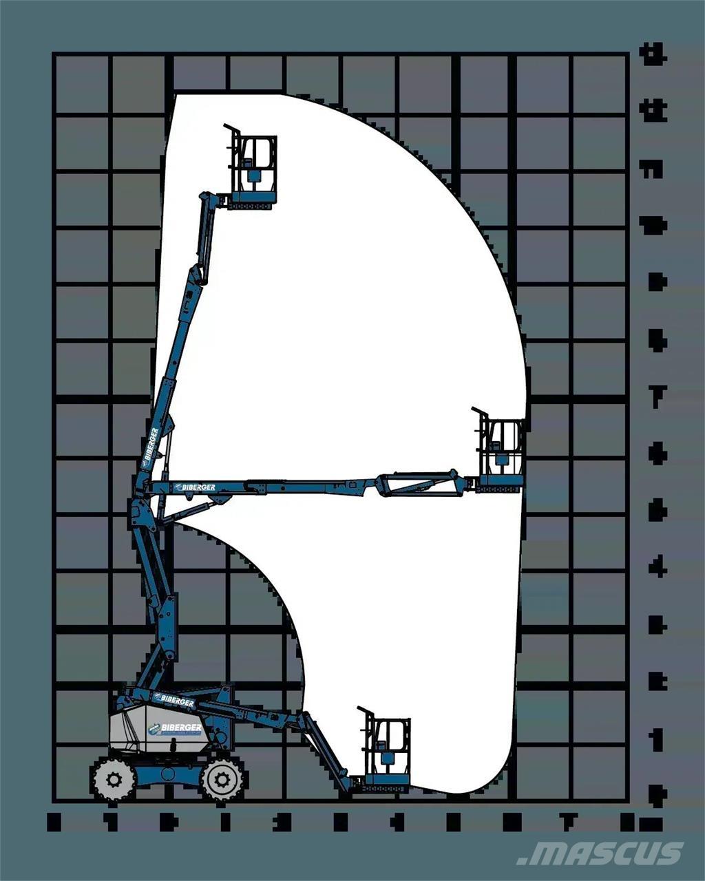 JLG H340AJ 曲臂高空作業車