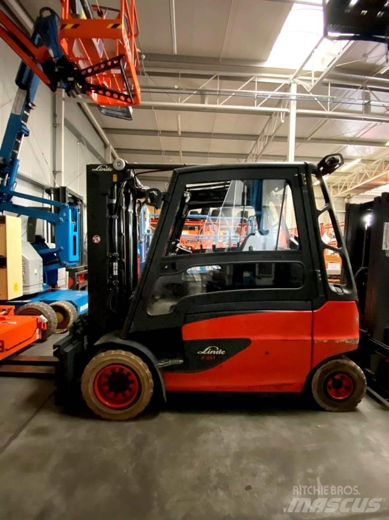 Linde E 50 電動堆高機