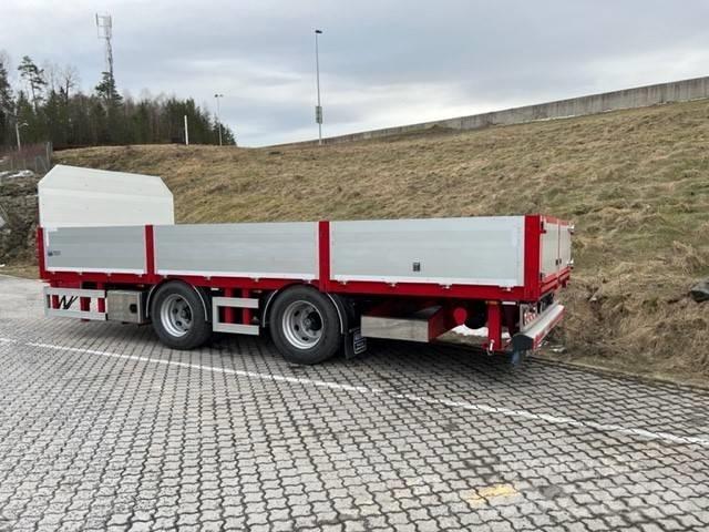 Konar Pk 20 t 平板式/側卸式拖車