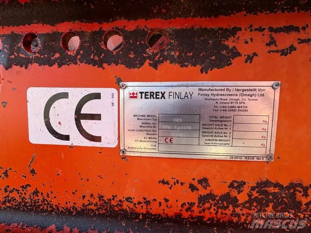 Terex 883 移動式篩選機