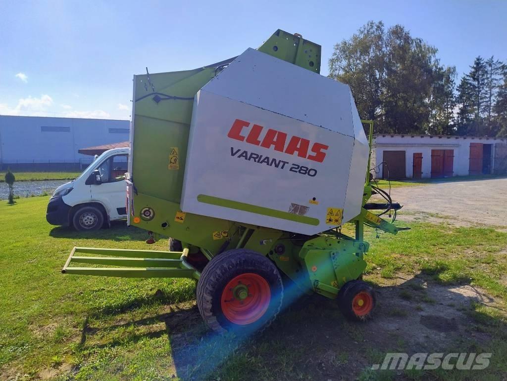 CLAAS Variant 280 圓型牧草打包機