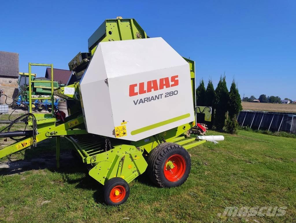 CLAAS Variant 280 圓型牧草打包機