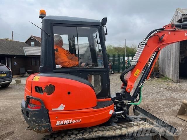 Kubota KX 101-3 A4 小型挖土機/掘鑿機<7t(小型挖掘機)