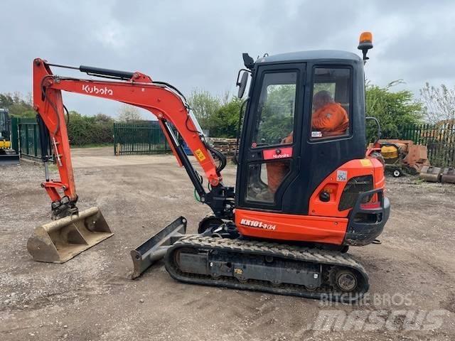 Kubota KX 101-3 A4 小型挖土機/掘鑿機<7t(小型挖掘機)