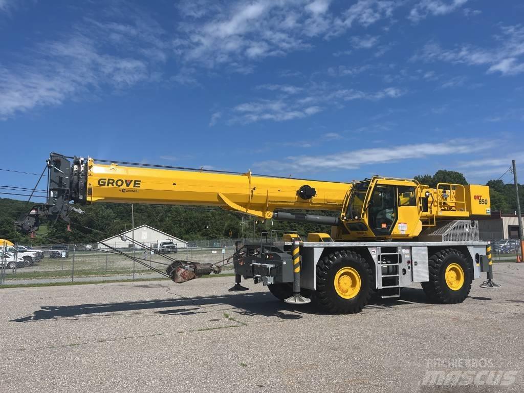 Grove GRT 650 越野起重機