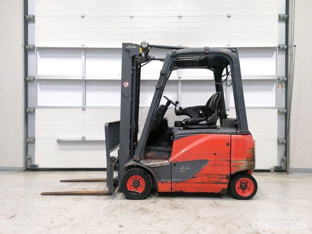 Linde E16PH-02 電動堆高機
