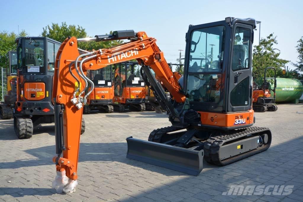 Hitachi ZX 33 U-6 小型挖土機/掘鑿機<7t(小型挖掘機)