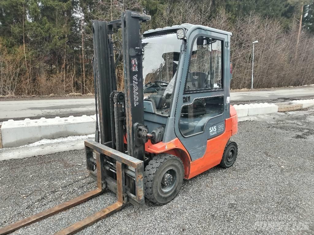 Toyota 7FGF20 液化石油氣LPG卡車