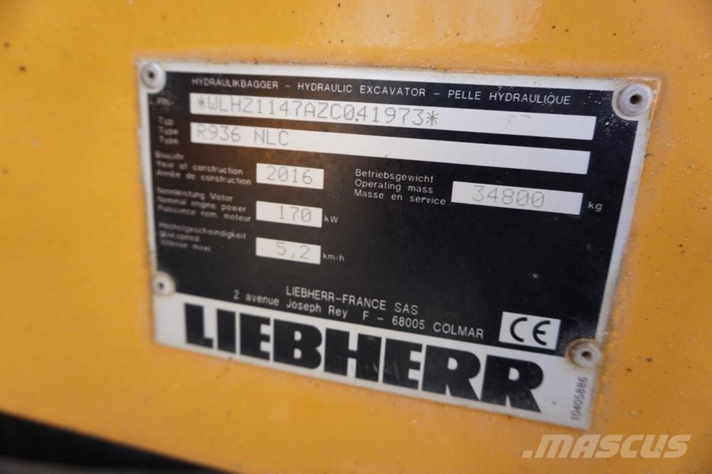 Liebherr R 936 N LC 履帶式 挖土機/掘鑿機/挖掘機