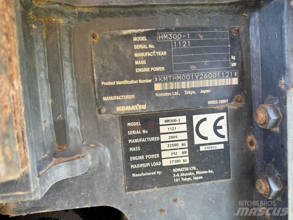 Komatsu HM300-1 鉸接式起吊車