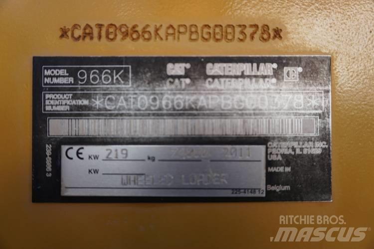 CAT 966K 輪胎式裝載機