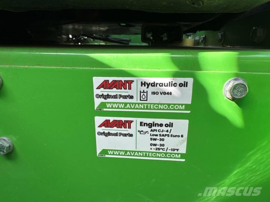 Avant 860 i TDL 農業用伸縮臂裝載機