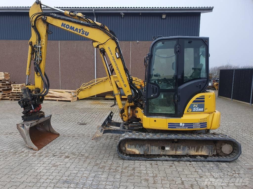 Komatsu PC55MR5 小型挖土機/掘鑿機<7t(小型挖掘機)