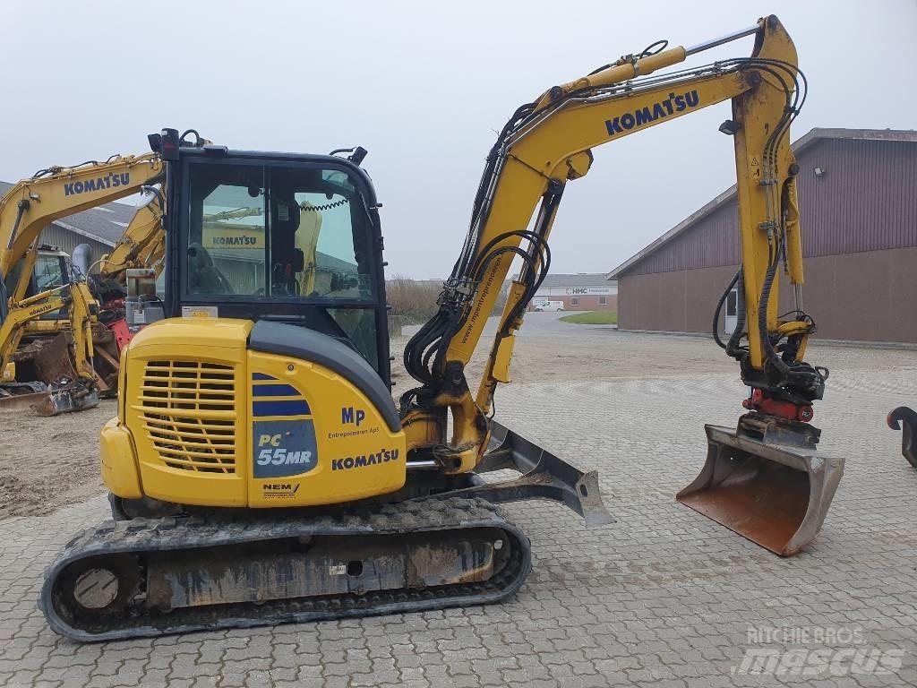 Komatsu PC55MR5 小型挖土機/掘鑿機<7t(小型挖掘機)