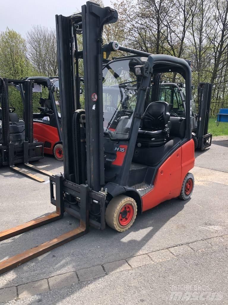 Linde H 16 T -01 液化石油氣LPG卡車
