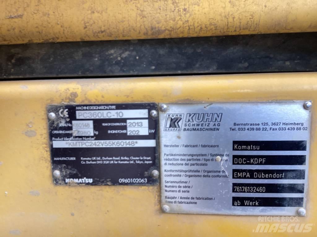 Komatsu PC 360 LC-10 履帶式 挖土機/掘鑿機/挖掘機