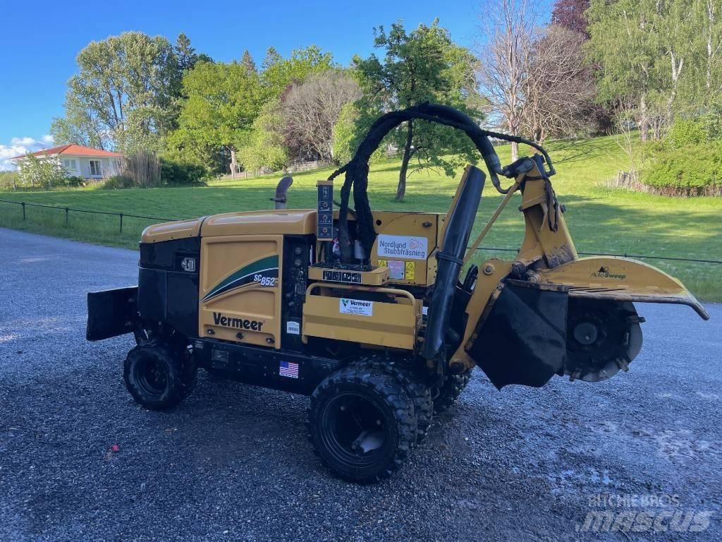 Vermeer SC852 樹樁破碎機