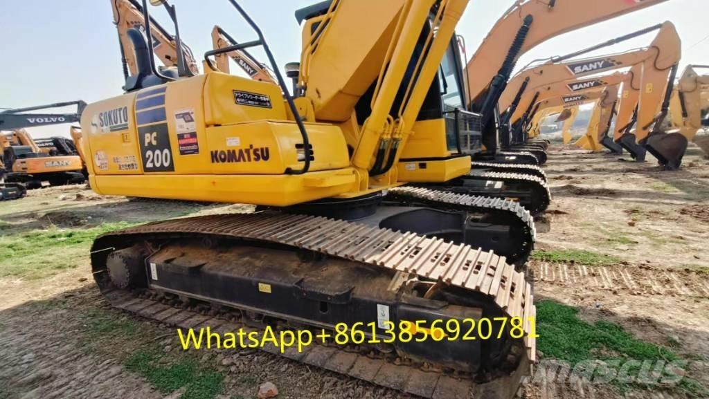 Komatsu PC 200-8 中型挖土機/掘鑿機/挖掘機 7t-12t