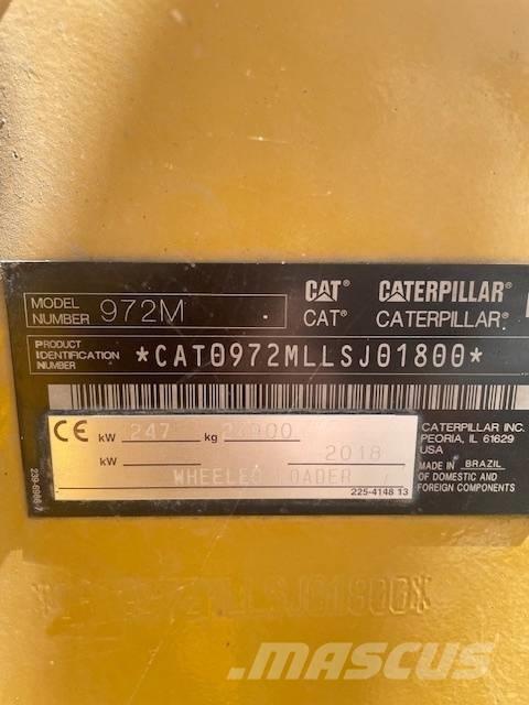 CAT 972 M 輪胎式裝載機