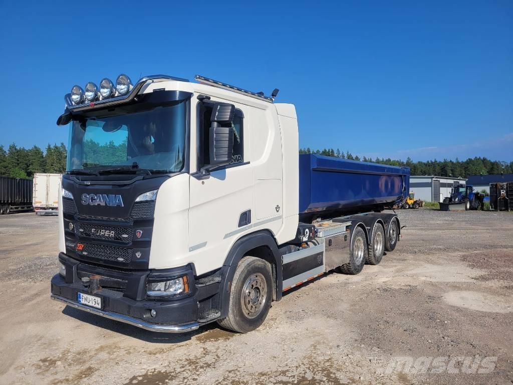 Scania R520 吊鉤式起重車