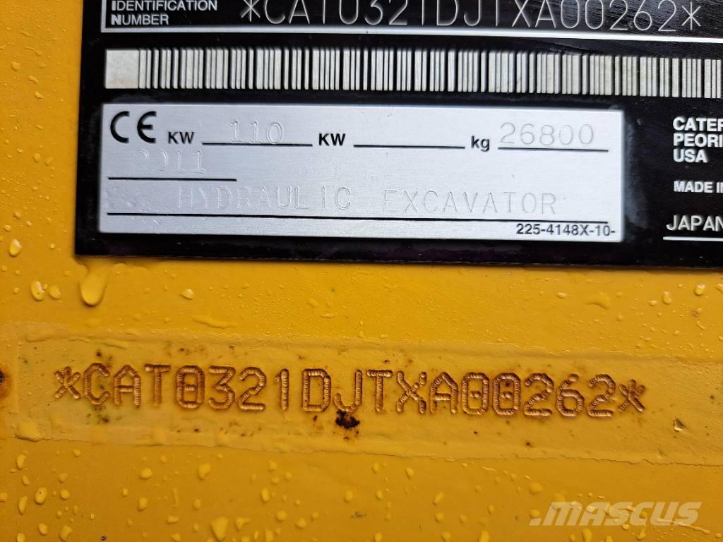 CAT 321 D 履帶式 挖土機/掘鑿機/挖掘機