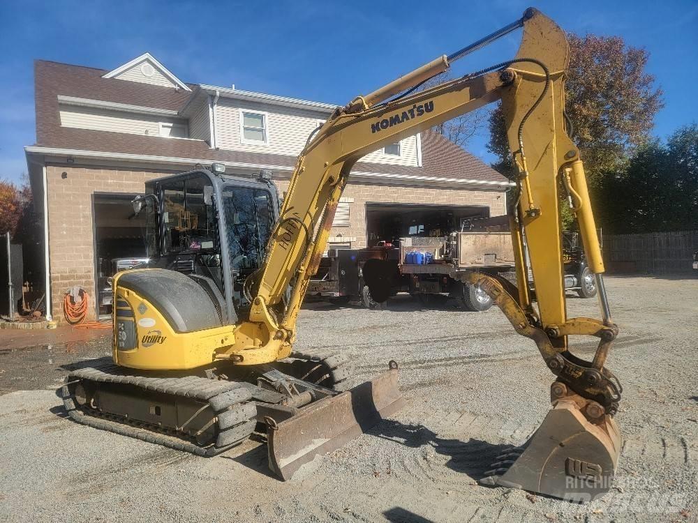 Komatsu PC 50 MR 小型挖土機/掘鑿機<7t(小型挖掘機)