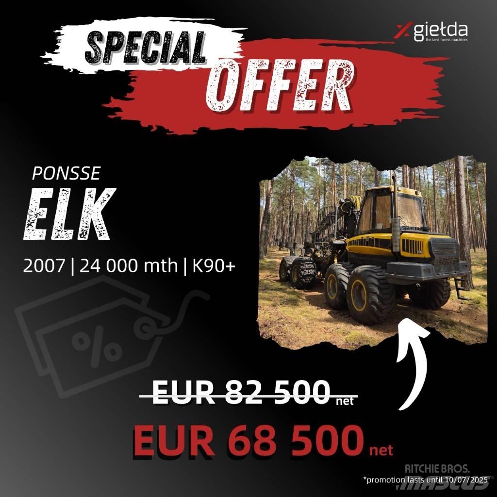 Ponsse Elk 集運機